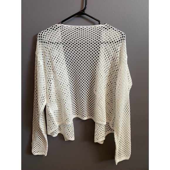 White mesh cardigan - Picture 2 of 4
